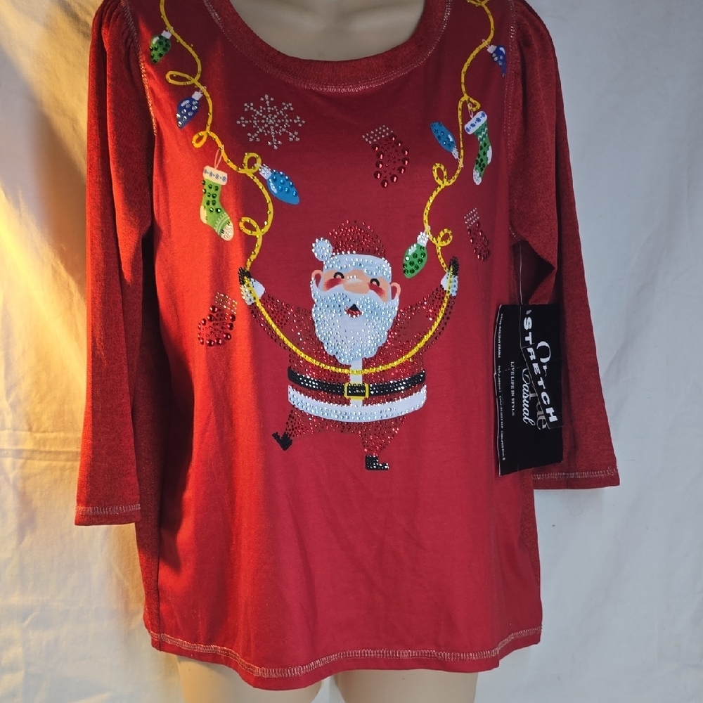 Onque Casuals Red Long Sleeve Tee